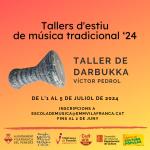 Tallers d'estiu de Vilafranca 2024 - Darbukka